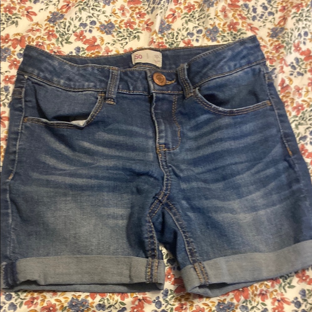 Denim Blue Women's Shorts